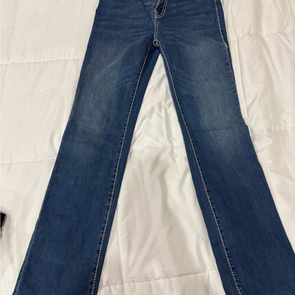 True Religion Dark Blue Flare Jeans